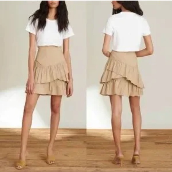 Veronica Beard Noha Tiered Mini Dress - Picture 3 of 8